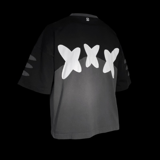 Stars T-shirt Dark Black (XS)